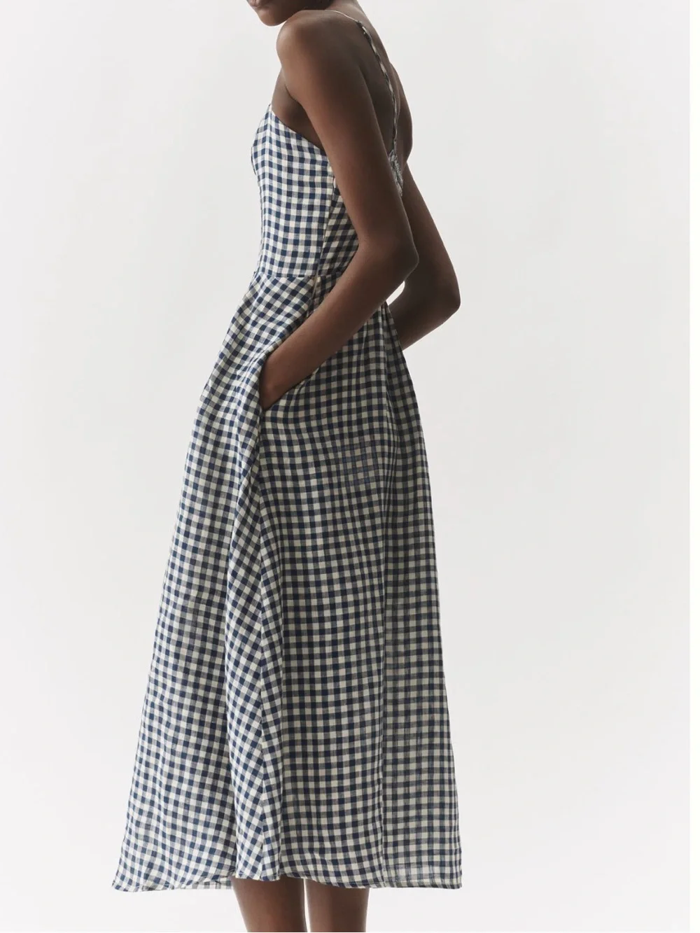 100% European Linen Strappy
Midi Dress SZ M NWT - Picture 2 of 3